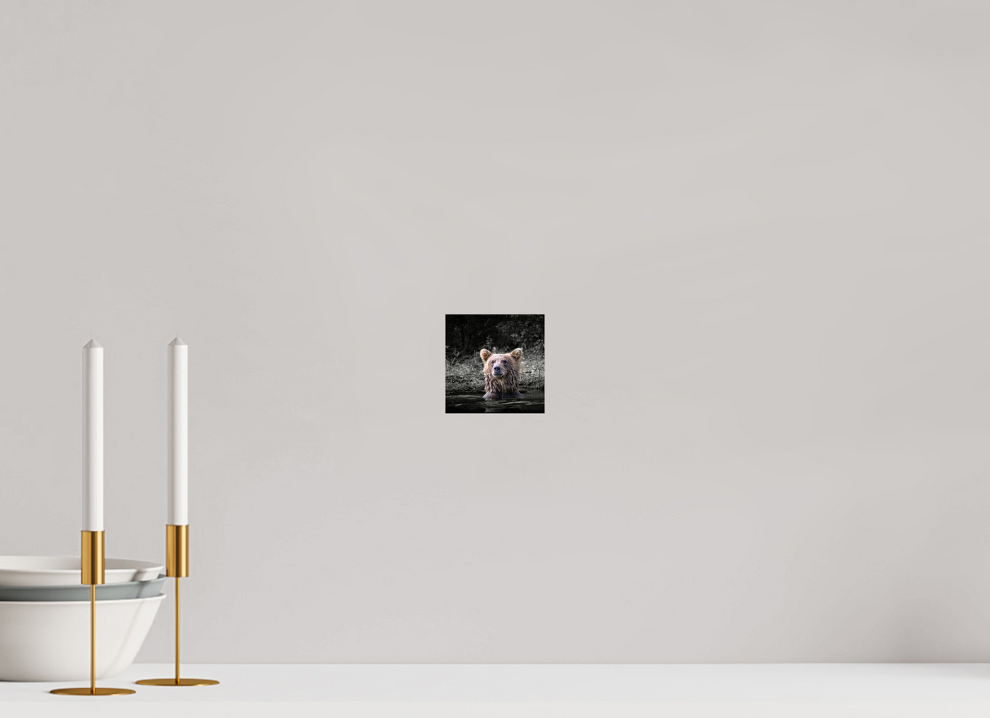 4 x 4″, Photo Print On Fuji Crystal DP II Bear Cub