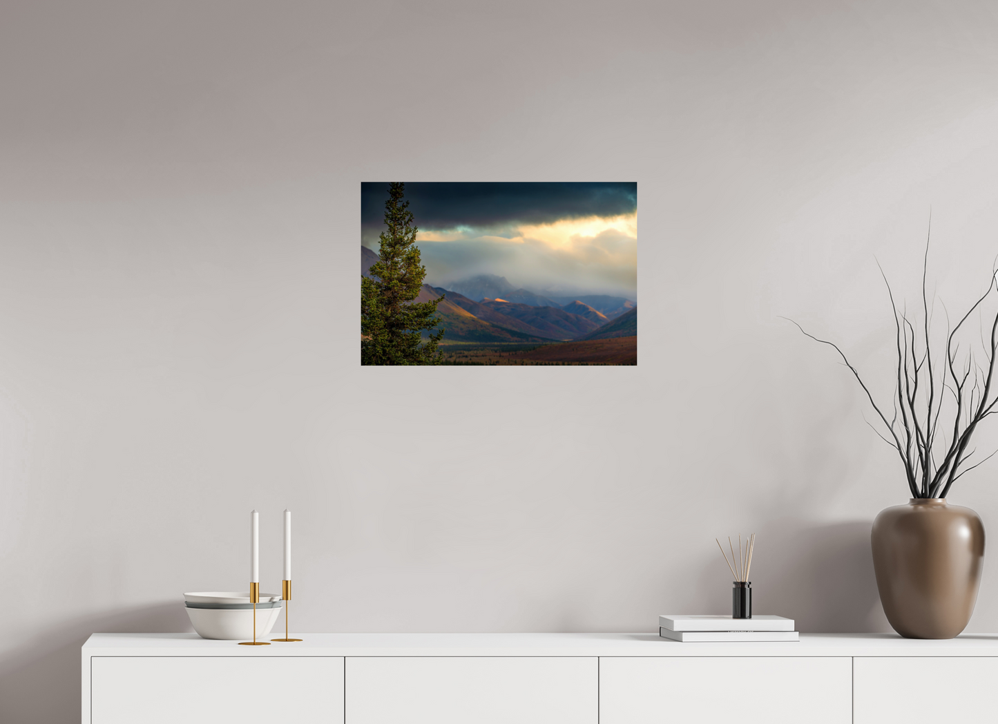 24 x 16″, Chroma Moody Fall in Denali