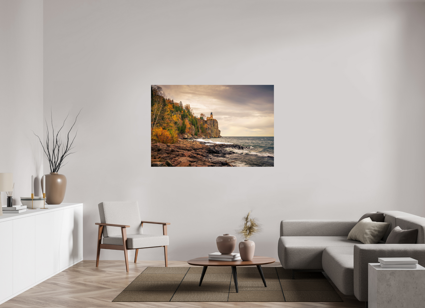 60 x 40″, Photo Print On Fuji Crystal DP II Split Rock Lighthouse