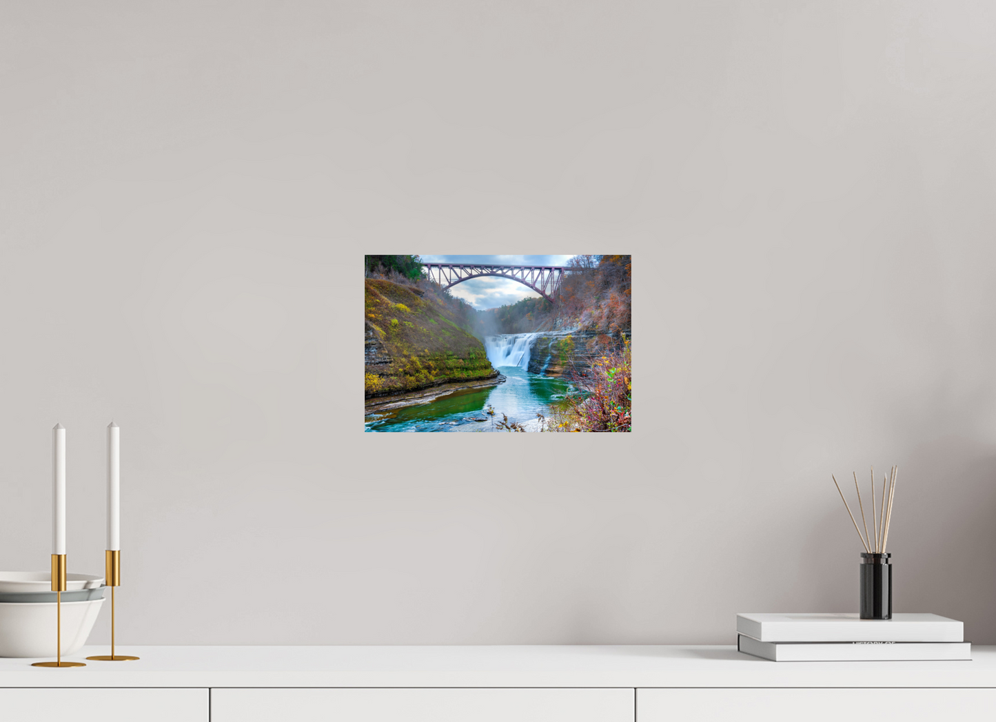 12 x 8″, Photo Print On Fuji Crystal DP II Waterfall