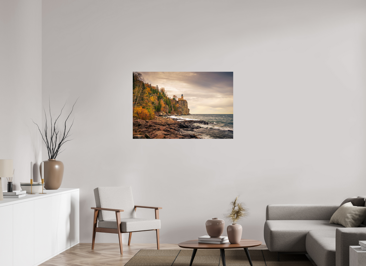 45 x 30″, Chroma Split Rock Lighthouse