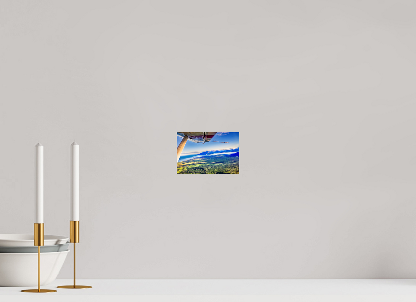 6 x 4″, Chroma Above Alaska