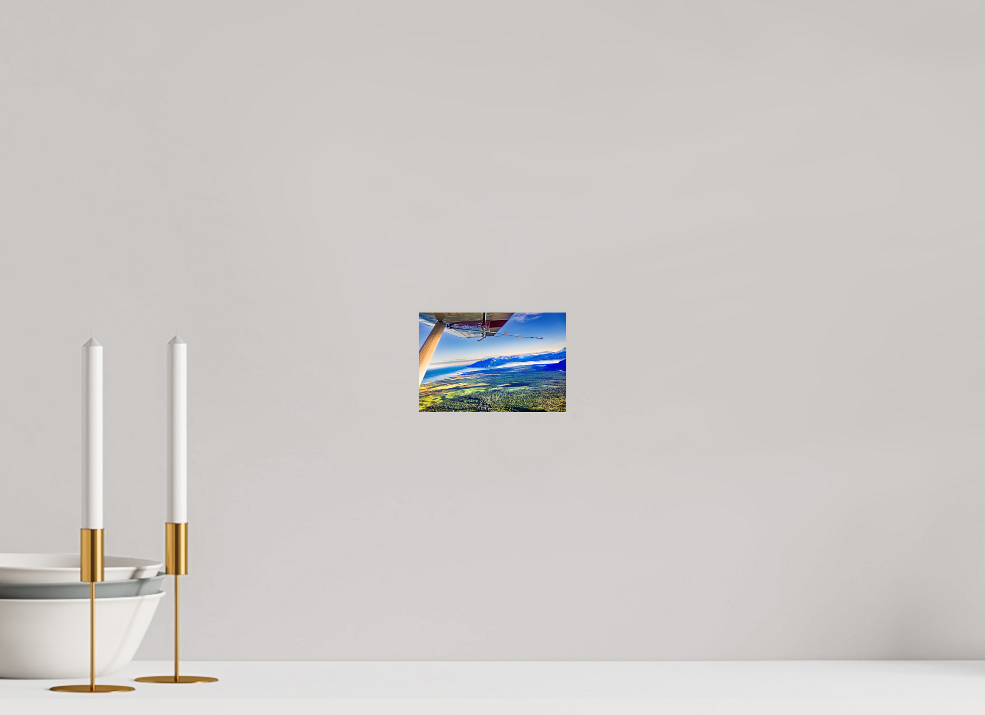 6 x 4″, Chroma Above Alaska