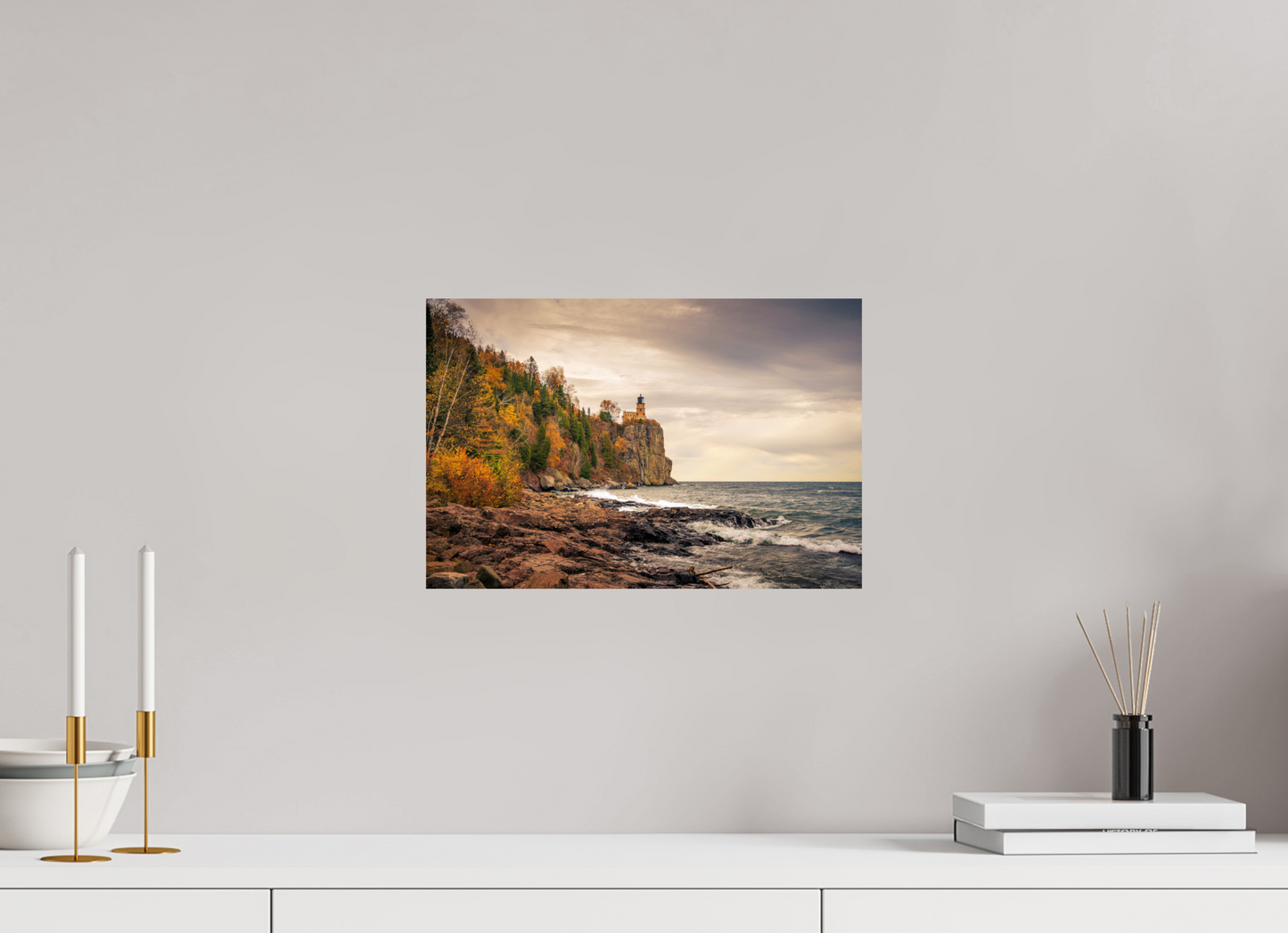 15 x 10″, Chroma Split Rock Lighthouse