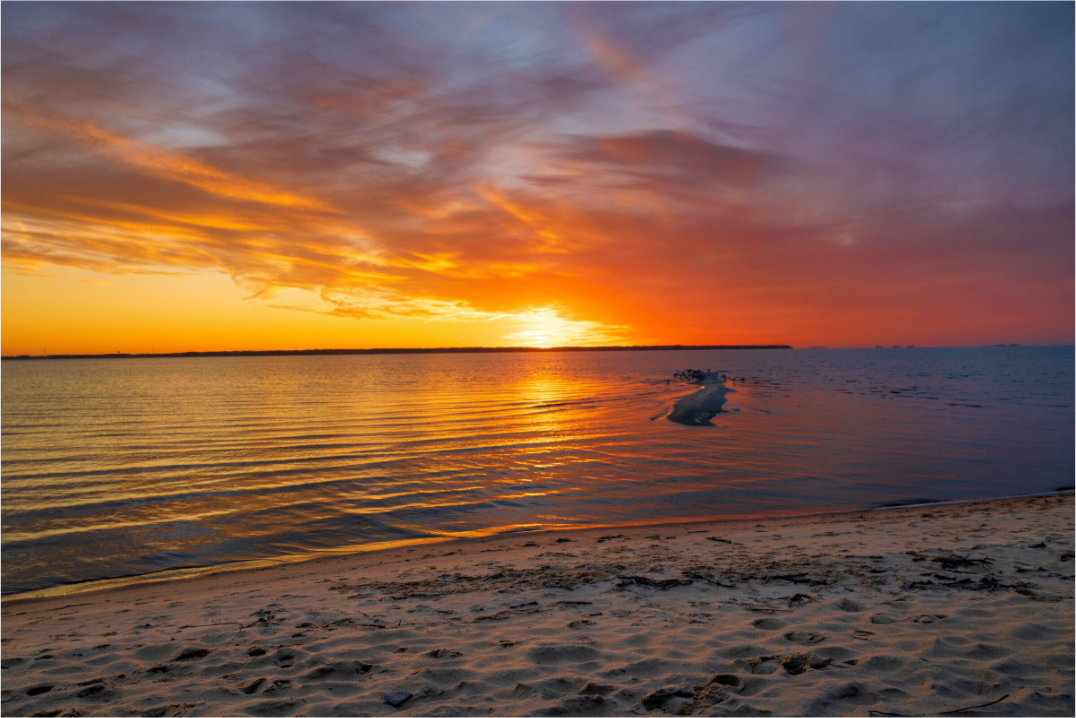 Main image SandBar at Sunset