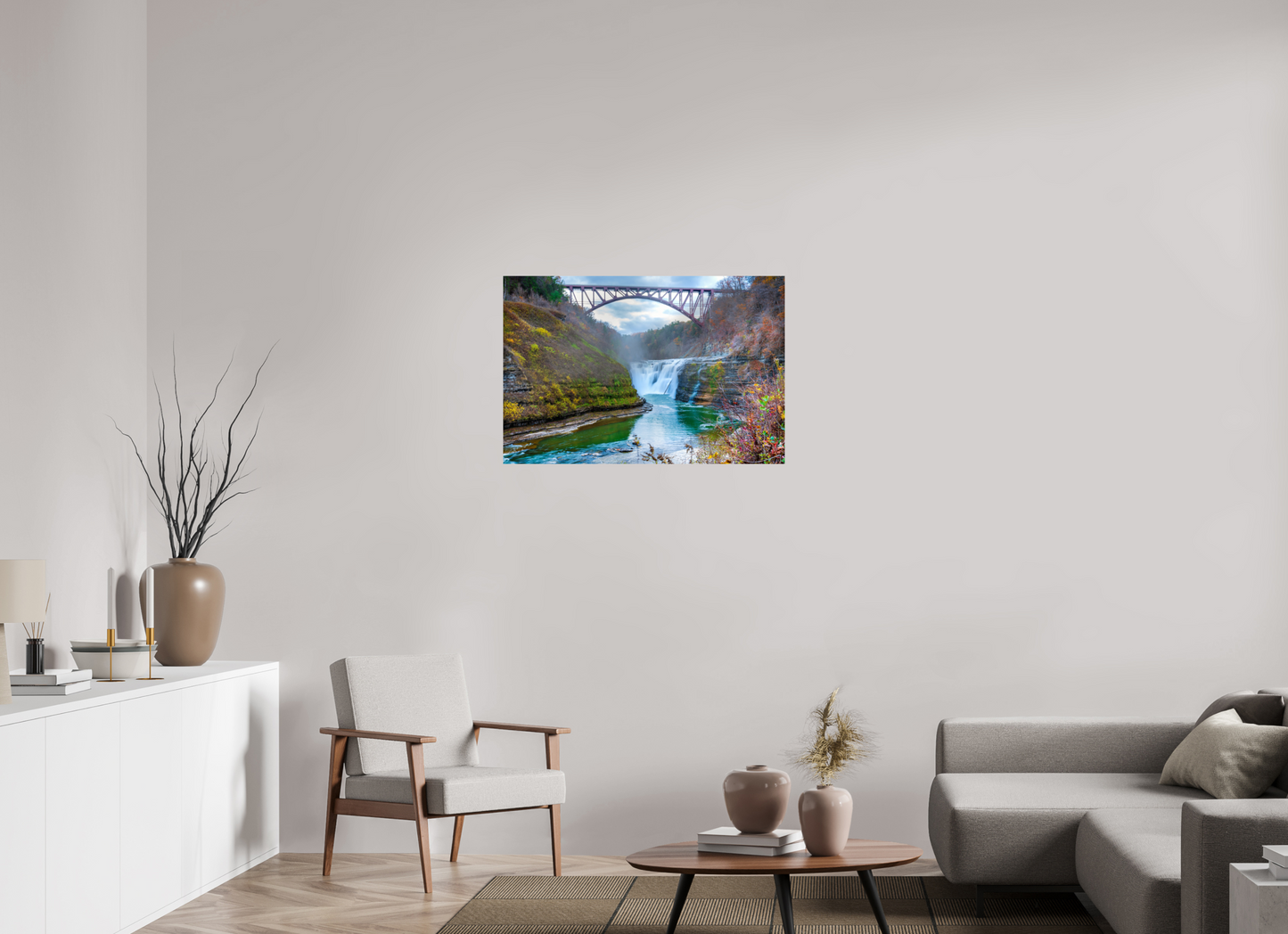 36 x 24″, Photo Print On Fuji Crystal DP II Waterfall