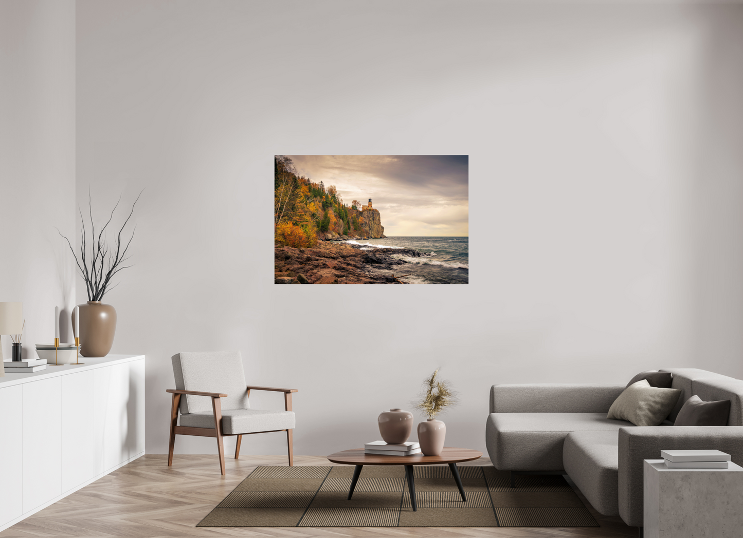 54 x 36″, Chroma Split Rock Lighthouse