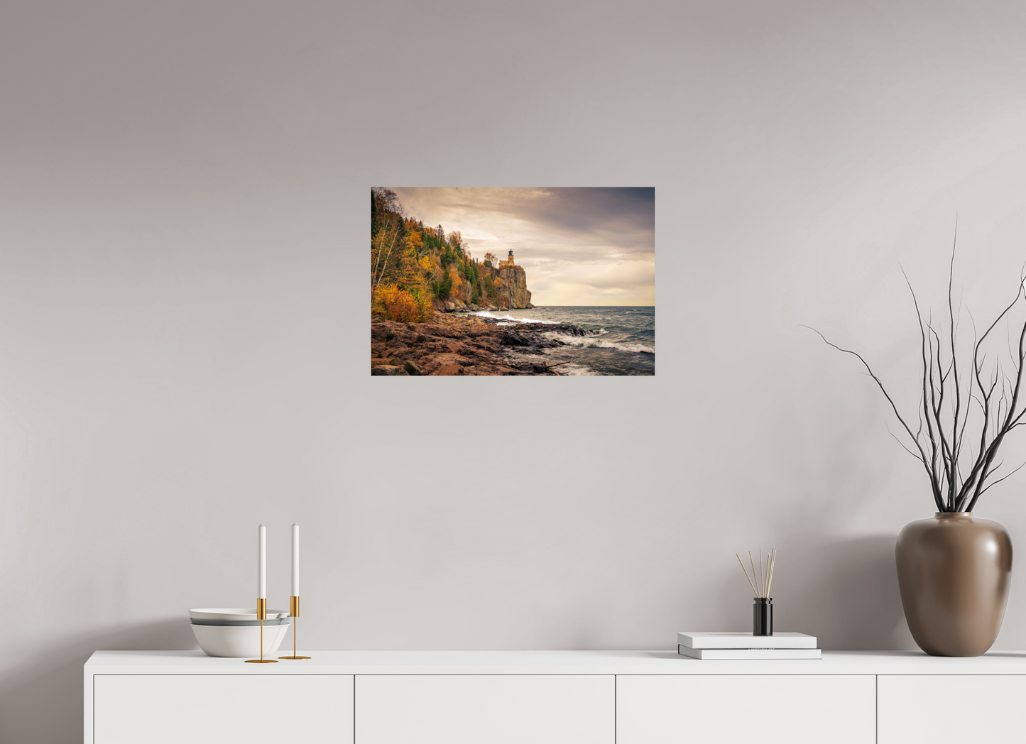 24 x 16″, Chroma Split Rock Lighthouse