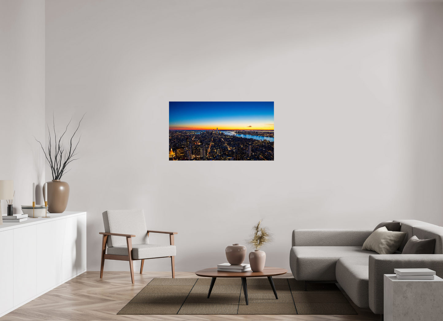 49 x 27.6″, Chroma New York Sunset